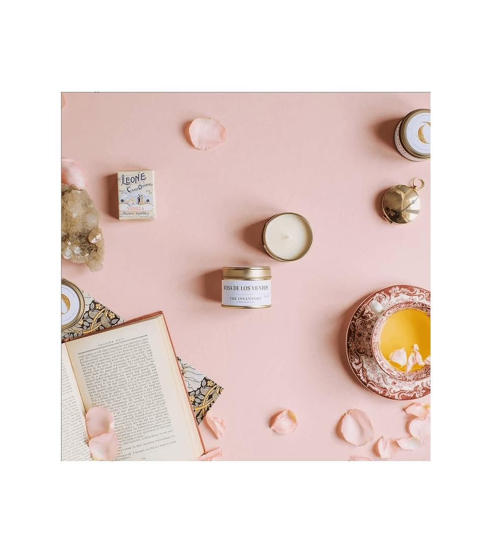 Rosa de los Vientos N°32 - Natürliche Duftkerze Beste Natürliche Duftkerzen im glas kaufen