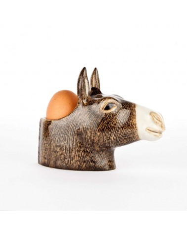 Donkey - Egg cup holder Quail Ceramics cute egg cup holder