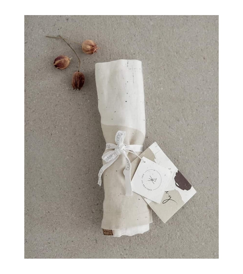 LI - Torchon, linge de cuisine en lin Xeraliving torchon vaisselle qualité serviette haut de gamme beaux essuie main originaux