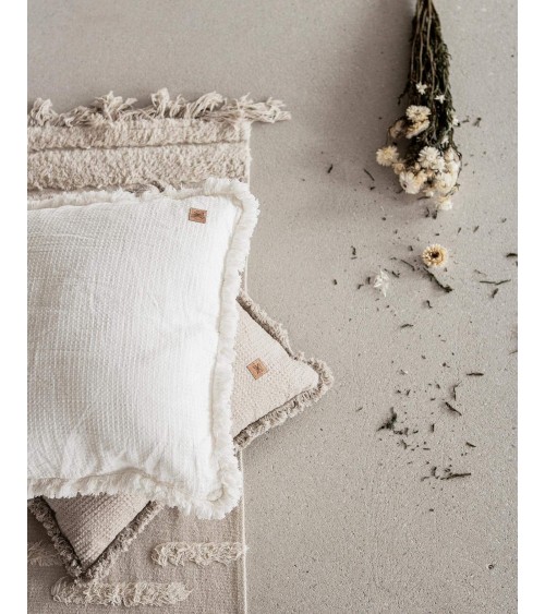 OLGA - Housse de coussin en lin pour canapé Xeraliving coussins décoratifs pour canapé salon deco original suisse