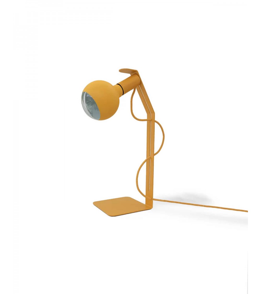 Koso - Giallo - Lampada da tavolo design FILOTTO Lampade led design moderne salotto