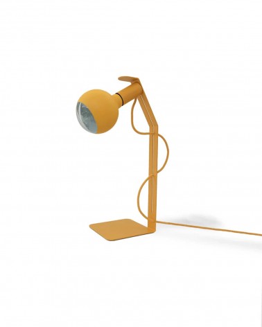 Koso - Giallo - Lampada da tavolo design FILOTTO Lampade led design moderne salotto