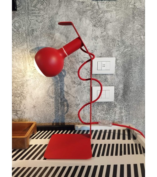 Koso - Red - design table lamp FILOTTO light for living room bedroom kitchen original designer