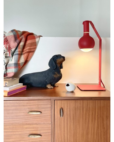 Koso - Rosso - Lampada da tavolo design FILOTTO Lampade led design moderne salotto