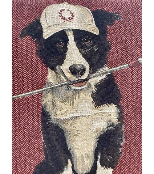 Border Collie Golfista - Copricuscini divano Yapatkwa cuscini decorativi per divano deco di lusso originale