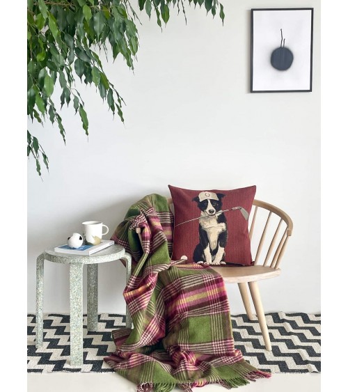 Border Collie Golfista - Copricuscini divano Yapatkwa cuscini decorativi per divano deco di lusso originale