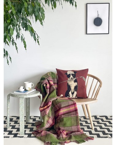 Border Collie Golfista - Copricuscini divano Yapatkwa cuscini decorativi per divano deco di lusso originale