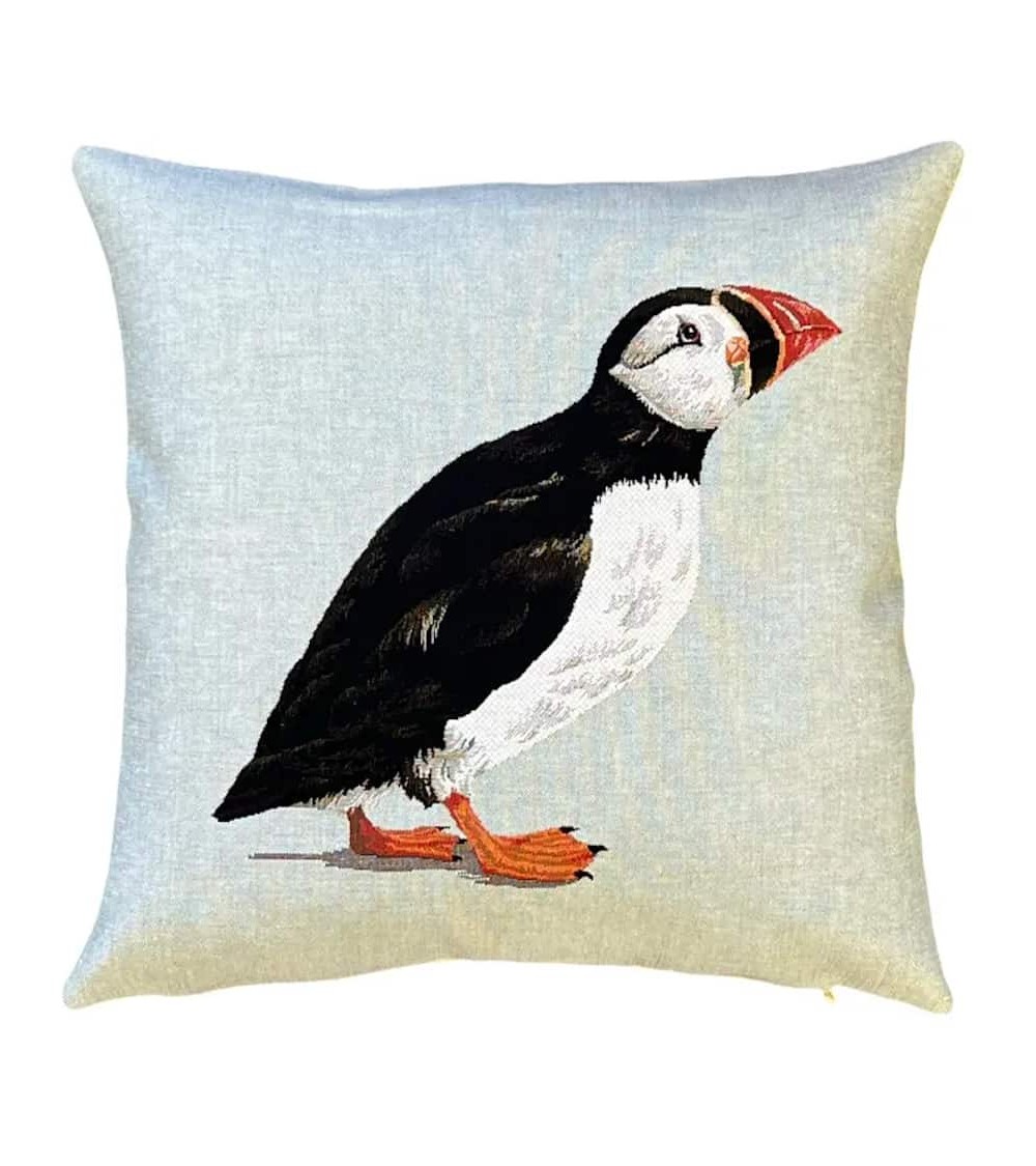Papageientaucher - Kissenbezug, Zierkissen Yapatkwa zierkissen sofa deko kissen kaufen dekokissen sofakissen