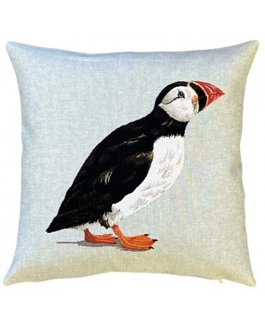 Papageientaucher - Kissenbezug, Zierkissen Yapatkwa zierkissen sofa deko kissen kaufen dekokissen sofakissen