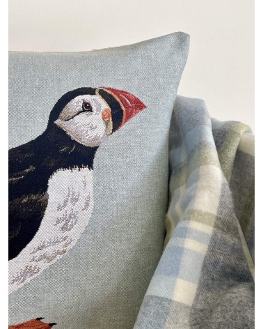 Papageientaucher - Kissenbezug, Zierkissen Yapatkwa zierkissen sofa deko kissen kaufen dekokissen sofakissen