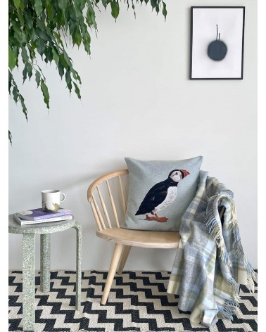 Papageientaucher - Kissenbezug, Zierkissen Yapatkwa zierkissen sofa deko kissen kaufen dekokissen sofakissen