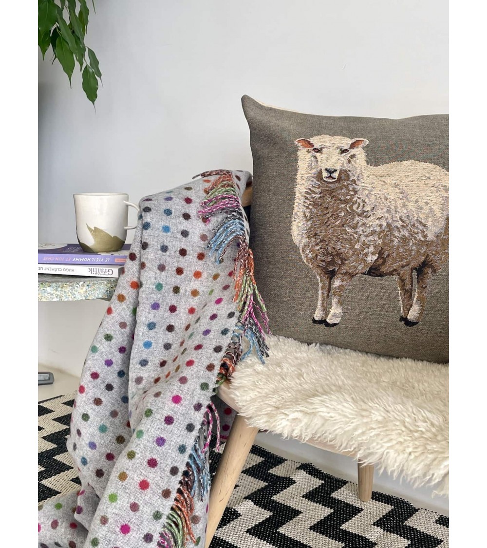 Mouton - Housse de coussin pour canapé Yapatkwa coussins décoratifs pour canapé salon deco original suisse