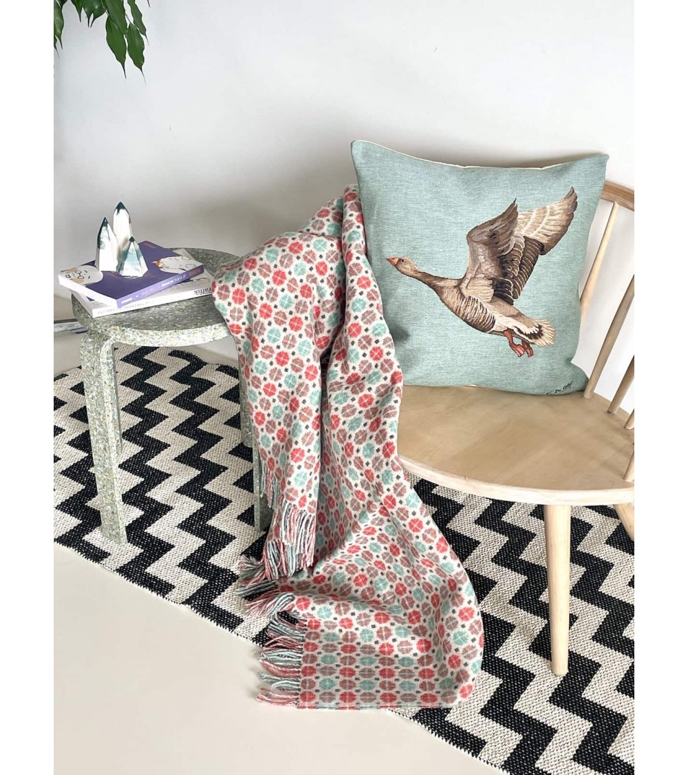 Oie sauvage - Housse de coussin pour canapé Yapatkwa coussins décoratifs pour canapé salon deco original suisse