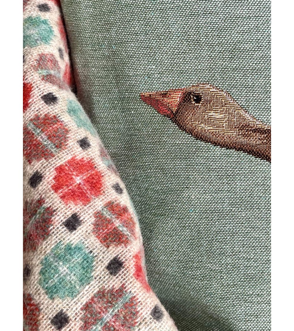 Oie sauvage - Housse de coussin pour canapé Yapatkwa coussins décoratifs pour canapé salon deco original suisse
