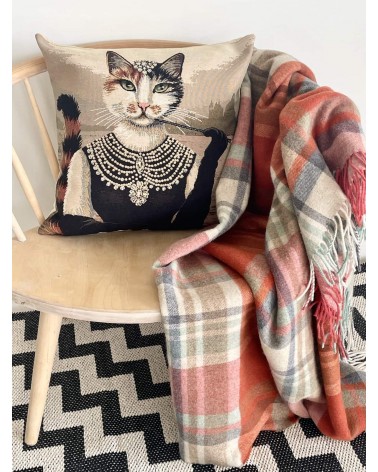 Cat portrait - Sofa cushion cover Yapatkwa decorative accent throw pillows cases sofa original