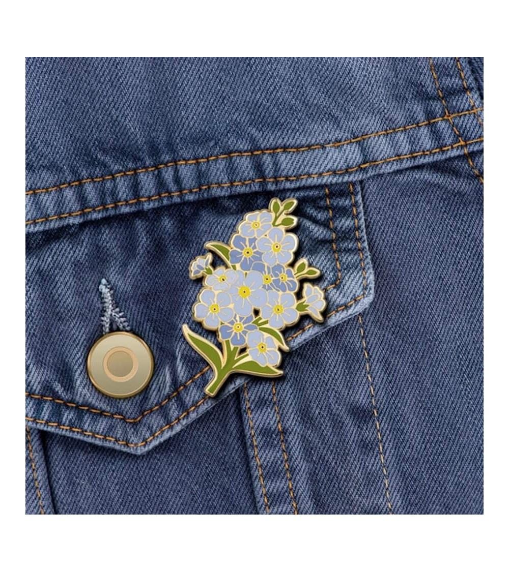 Vergissmeinnicht - Blume Anstecknadel, Pin Anstecker