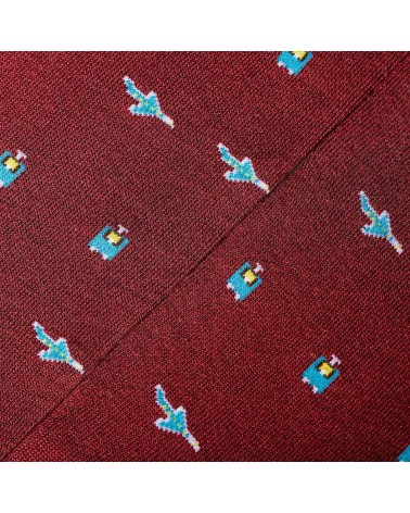 Voyage - Chaussettes à motifs en coton bio The Captain Socks jolies pour femme originales pour homme chausset rigolotes drole...