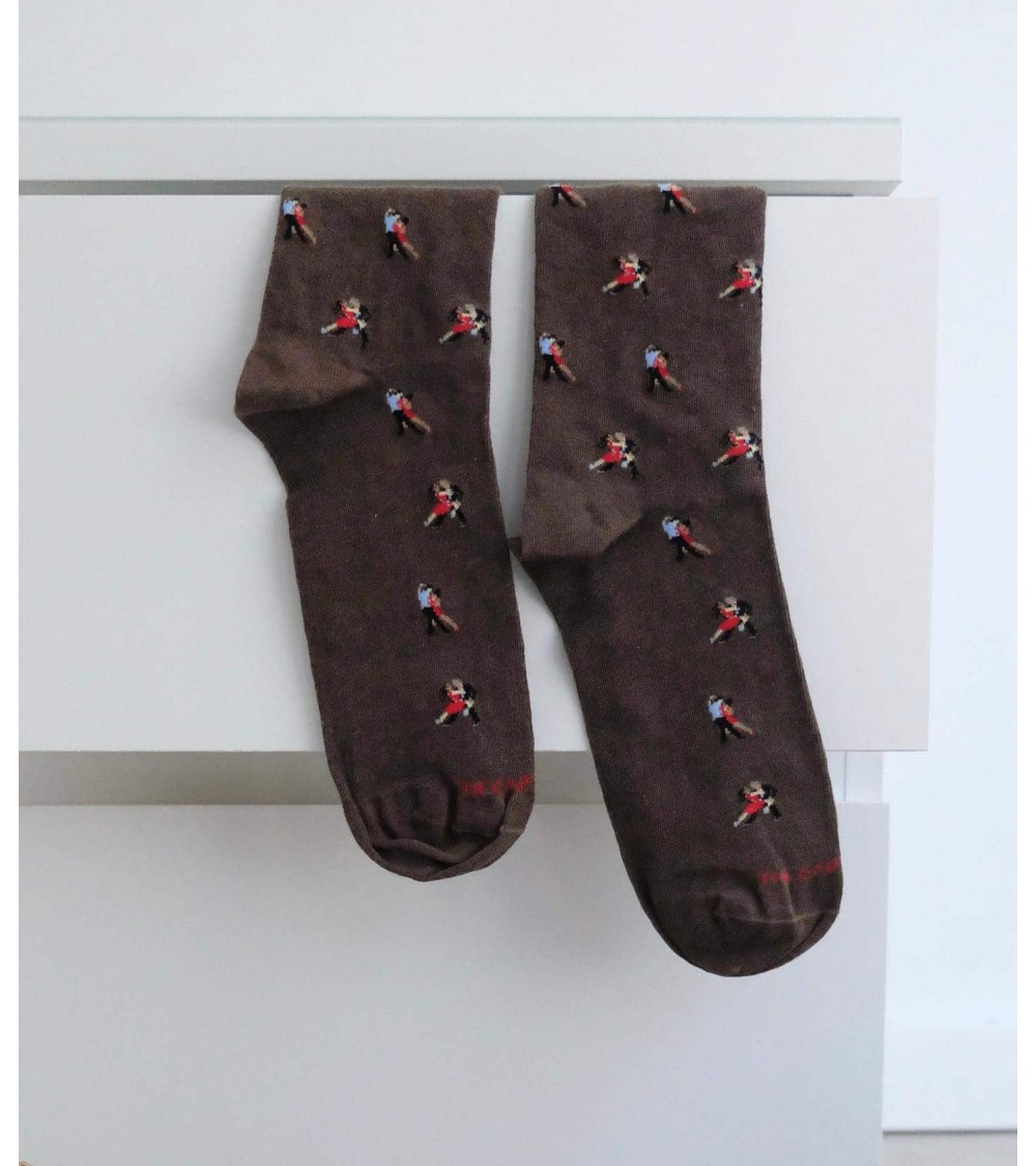 Danse - Chaussettes à motifs en coton bio The Captain Socks jolies pour femme originales pour homme chausset rigolotes drole ...