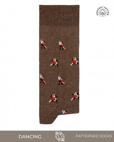 Danza - Calze in cotone bio The Captain Socks calze da uomo per donna divertenti simpatici particolari