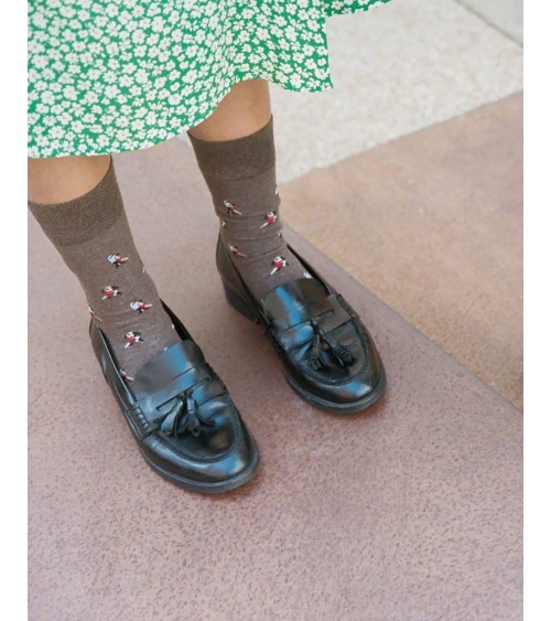 Danza - Calze in cotone bio The Captain Socks calze da uomo per donna divertenti simpatici particolari