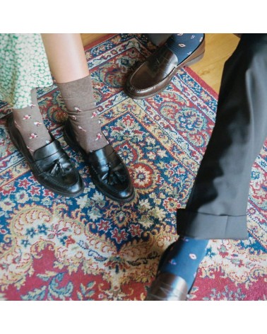 Danza - Calze in cotone bio The Captain Socks calze da uomo per donna divertenti simpatici particolari