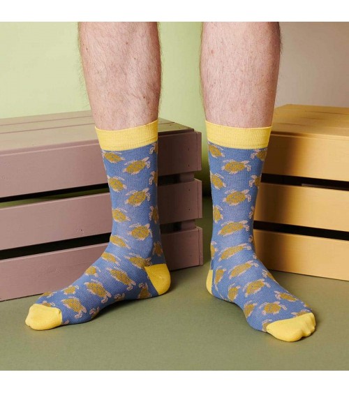 Schildkröte - Lustige Socken aus bio Baumwolle Catherine Tough socke kuschelsocken für damen lustig herren farbige coole socken