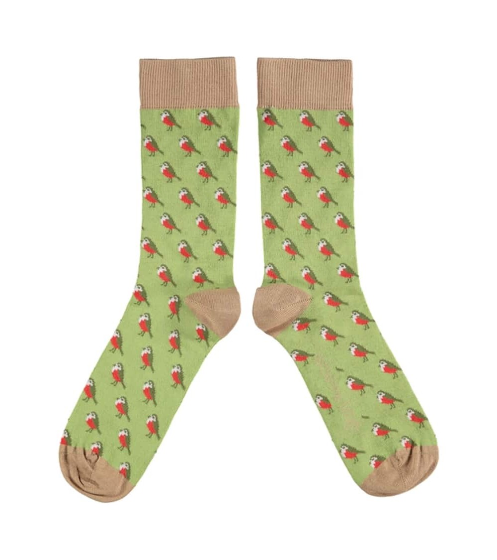 Robin - Organic cotton socks for men Catherine Tough funny crazy cute cool best pop socks for women men
