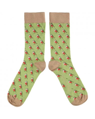 Robin - Organic cotton socks for men Catherine Tough funny crazy cute cool best pop socks for women men