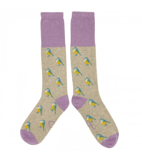 Blaumeisen - Woll Kniestrümpfe Damen Catherine Tough socke kuschelsocken für damen lustig herren farbige coole socken