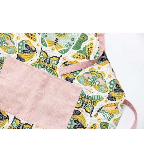 Kitchen Apron - butterfly Gingiber kitchen cooking women funny cute bbq aprons for men