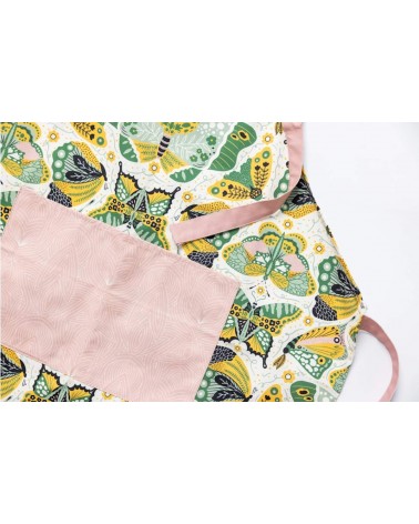 Kitchen Apron - butterfly Gingiber kitchen cooking women funny cute bbq aprons for men