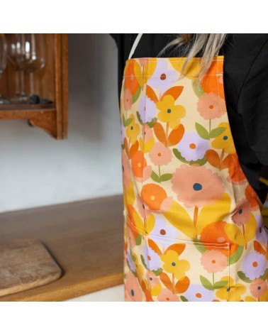 Kitchen Apron - Blooming Plewsy kitchen cooking women funny cute bbq aprons for men