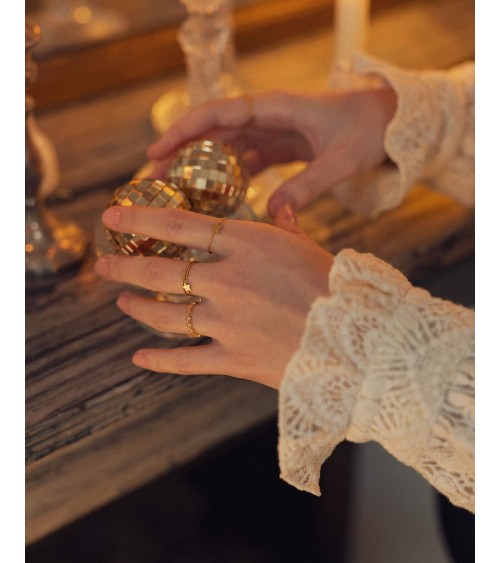 Star - Adjustable ring, fine gold plating Adorabili Paris cute fashion design designer for women