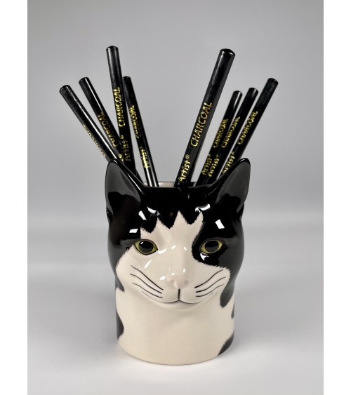 Barney - Portapenne e Vasi per piante - Gatto Quail Ceramics da scrivania eleganti design originali bambina particolari