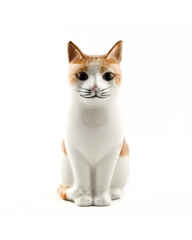 Squash - Cat Piggy Bank Quail Ceramics money box ceramic