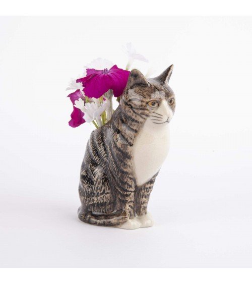 Millie - Cat Mini flower vase Quail Ceramics table flower living room vase kitatori switzerland