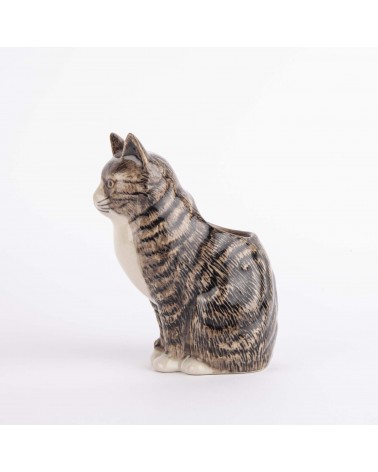 Millie - Cat Mini flower vase Quail Ceramics table flower living room vase kitatori switzerland