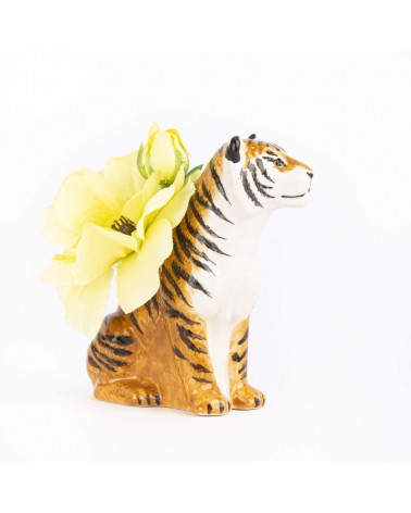 Tiger - Mini Blume Vase Quail Ceramics vasen deko blumenvase blume vase design dekoration spezielle schöne kitatori schweiz k...