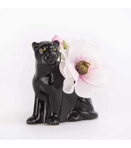 Panther - Mini flower vase Quail Ceramics table flower living room vase kitatori switzerland