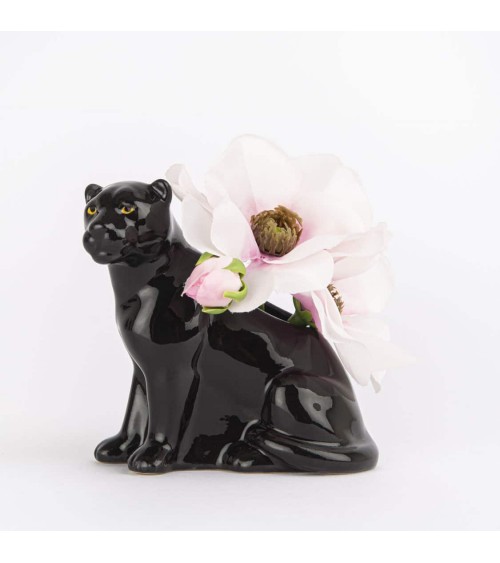 Panther - Mini flower vase Quail Ceramics table flower living room vase kitatori switzerland