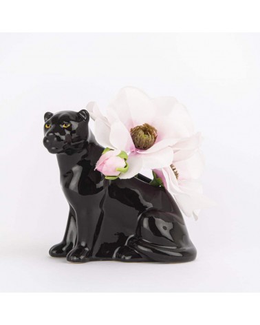 Panther - Mini flower vase Quail Ceramics table flower living room vase kitatori switzerland