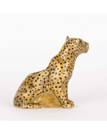 Leopard - Mini flower vase Quail Ceramics table flower living room vase kitatori switzerland