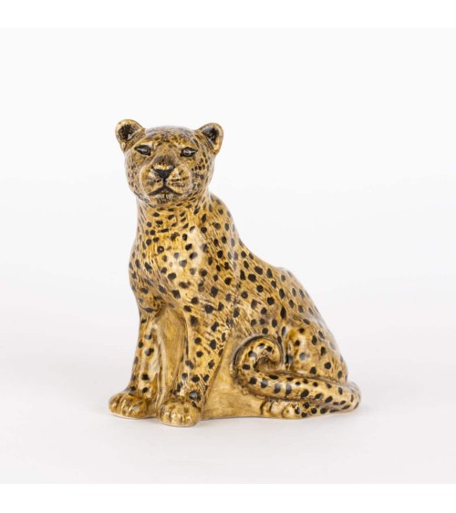 Leopard - Mini flower vase Quail Ceramics table flower living room vase kitatori switzerland