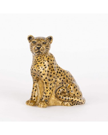 Leopard - Mini flower vase Quail Ceramics table flower living room vase kitatori switzerland