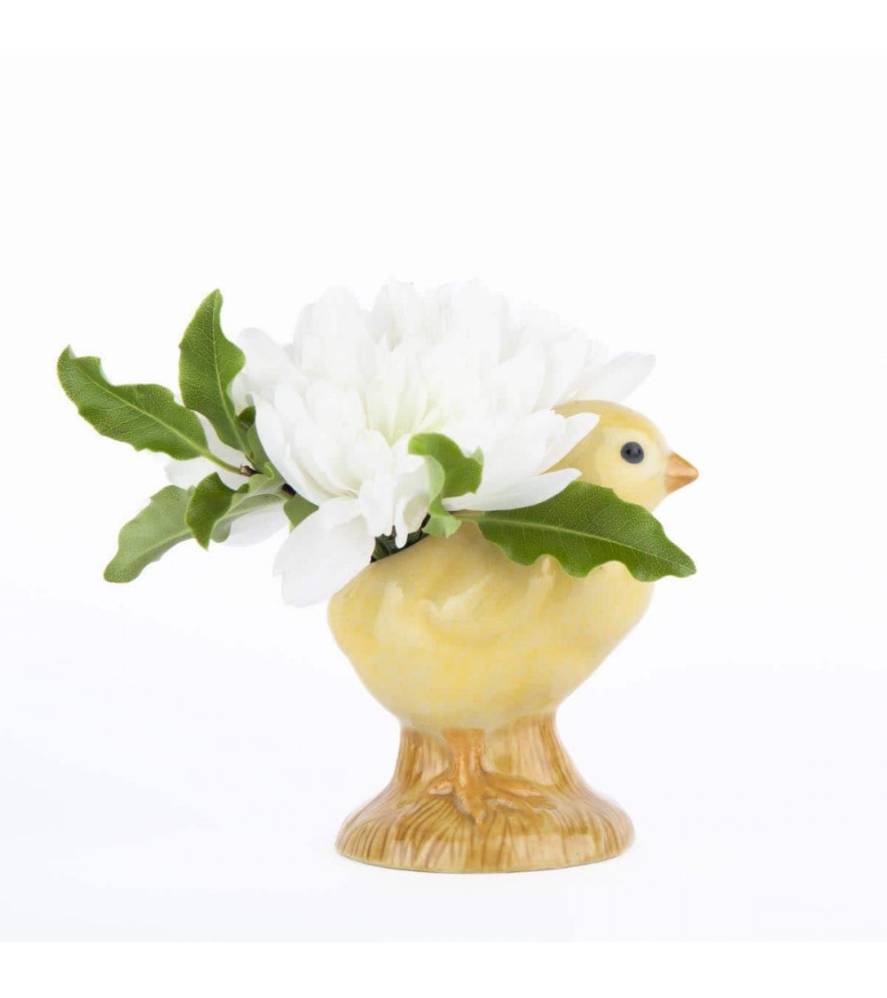 Gelbes Küken - Mini Blume Vase Quail Ceramics vasen deko blumenvase blume vase design dekoration spezielle schöne kitatori sc...