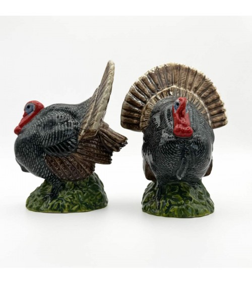 Tacchino - Saliera e pepiera Quail Ceramics design da tavola saliera e pepiera