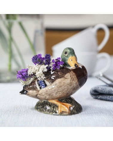 Stockente, Ente - Mini Blume Vase Quail Ceramics vasen deko blumenvase blume vase design dekoration spezielle schöne kitatori...