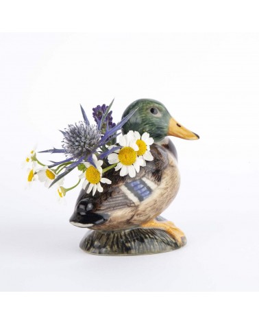 Stockente, Ente - Mini Blume Vase Quail Ceramics vasen deko blumenvase blume vase design dekoration spezielle schöne kitatori...