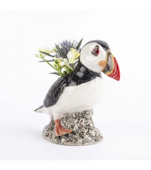 Puffin - Mini flower vase Quail Ceramics table flower living room vase kitatori switzerland