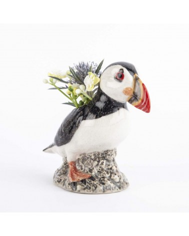 Puffin - Mini flower vase Quail Ceramics table flower living room vase kitatori switzerland